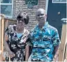  ??  ?? Pamelia and Livingston and Jeffers are seen in a family photo. Livingston, 70, was arrested outside Ajax Pickering Hospital in 2018.