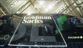 ?? Picture:REUTERS ?? ACCOUNTABI­LITY: Goldman Sachs has agreed to pay $5.06bn to settle claims that it misled mortgage bond investors during the financial crisis, the US department of justice said yesterday.