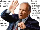  ?? Foto: afp ?? Tim Berners-Lee erfand vor 30 Jahren das World Wide Webb und machte das Internet dadurch groß.