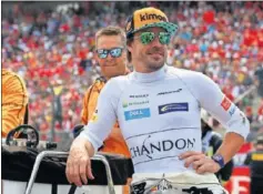  ??  ?? EN HUNGRÍA. Alonso no comentará aún su continuida­d en la F1.