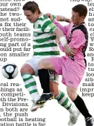  ??  ?? Unfair fight: Shamrock Rovers and Wexford Youths