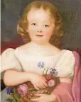  ?? Foto: privat ?? Kinderbild der Mathilde von Palm auf Schloss Lauterbach.