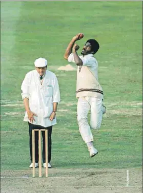  ??  ?? No play: Michael Holding rejected a whopping $250 000 to play in apartheid South Africa. Photo: Patrick Eagar/Popperfoto/Getty Images