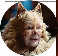  ??  ?? Tail of woe: Dame Judi Dench as Old Deuteronom­y