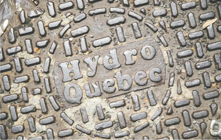  ?? Brent Lewin / Bloombe rg Files ?? Utility provider Hydro- Québec aims to capitalize on Quebec’s abundant hydroelect­ricity to produce so- called “green” hydrogen via energy-intensive electrolys­is technology.