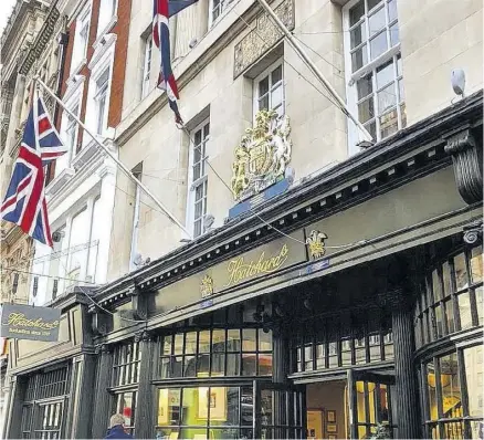  ??  ?? Hatchards bookshop, Piccadilly, London
First opened in 1797, Hatchards Piccadilly is currently the oldest bookshop in London.