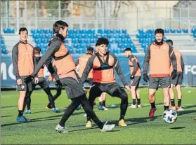  ?? FOTO: FC ANDORRA ?? El Andorra
Prepara a conciencia su partido con el Cornellà
