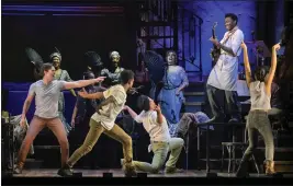  ?? PHOTO BY KEVIN BERNE ?? “Hadestown,” which won eight Tony Awards, including best musical, draws on the Greek myth of the underworld and is set to New Orleans-style roots music.