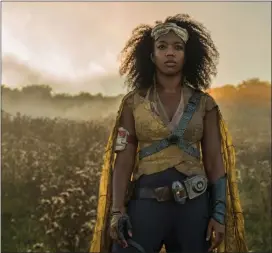  ??  ?? Naomi Ackie as Jannah in a scene from “Star Wars: The Rise of Skywalker.”