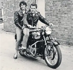  ?? ?? Mr and the future Mrs Le Marquand in 1959. Weren’t they a handsome couple – and snappily dressed, too!