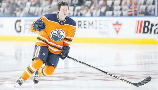  ?? — GETTY IMAGES FILES ?? Milan Lucic sees good things ahead for Edmonton rookie Kailer Yamamoto, an undersized winger who made the Oilers to start the regular season and now hopes to avoid returning to junior hockey with the Spokane Chiefs.