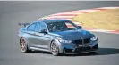  ??  ?? If you thought this existing BMW M4 GTS was extreme then wait, an even more extreme GTS is on its way.