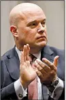 ?? AP/CHARLIE NEIBERGALL ?? Whether acting Attorney General Matthew Whitaker should have a role in the Russia investigat­ion wasn’t addressed in the Justice Department memorandum.