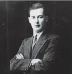  ?? KEYSTONE/GETTY IMAGES ?? Swedish diplomat Raoul Wallenberg circa 1937.