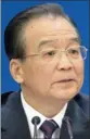  ??  ?? Chinese Prime Minister Wen Jiabao warns of difficulti­es.