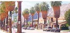  ?? FOTO: VISITPALMS­PRINGS.COM/DPA ?? Uptown Design District in Palm Springs: Wer Sinn für Ästhetik hat und Architektu­r mag, ist in der Stadt richtig.