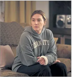  ?? HBO ?? Kate Winslet stars in ‘Mare of Easttown,’ premiering Sunday.