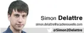  ?? simon.delattre@acadienouv­elle.com @Simon2Dela­ttre ??