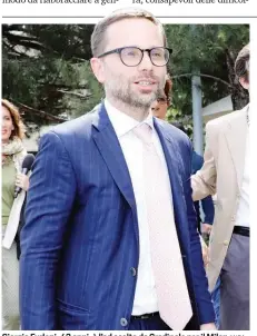  ?? ANSA ?? Giorgio Furlani, 43 anni, è l’ad scelto da Cradinale per il Milan