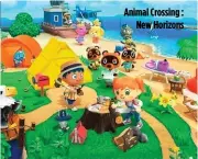  ??  ?? Animal Crossing : New Horizons