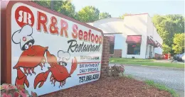  ?? MIKE HOLTZCLAW/STAFF ?? R&R Seafood, a new restaurant in Poquoson, opened for business this month.