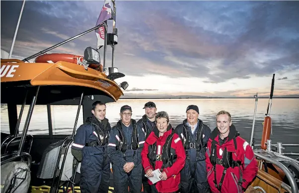  ??  ?? The Nelson Volunteer Coastguard Unit is comprised of an eclectic group of volunteers who share either a love of the sea or a desire to give back to the community using their training and experience­s.