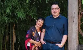  ?? Photograph: Simon Scott/The Guardian ?? Tom Plevey and his mother, Kathy See-Kee. Plevey’s grandfathe­r, Charles See-Kee, was one of many Chinese-Australian­s who forged a life even while the White Australia policy was in place.