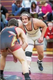  ?? PHOTO COURTESY OF KUTZTOWN UNIVERSITY ?? Ryan Krecker placed fifth at the regionals in his first season on the team. He will start the season at 174, but eventually fall to 165.