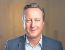  ??  ?? Former Conservati­ve prime minister David Cameron.