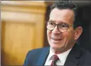  ?? Associated Press ?? Connecticu­t Gov. Dannel P. Malloy speaks in an interview at the state Capitol in Hartford last month.