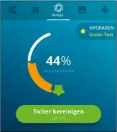  ??  ?? Avast Cleanup befreit das Telefon von Datenmüll und verpasst dem Arbeitsspe­icher einen Boost.