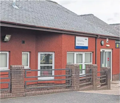  ?? Picture: Steven Brown. ?? Lochgelly Medical Practice is described as high risk. It has two GP vacancies.