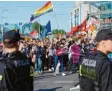  ?? Foto: dpa ?? Seit Jahren kämpfen Schwule und Lesben in Polen für Gleichbere­chtigung wie hier in Danzig.