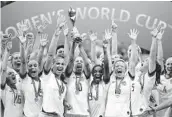  ?? RICHARD HEATHCOTE GETTY IMAGES ?? The U.S. women’s national team is seeking $66 million in a lawsuit against the U.S. Soccer Federation.