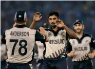  ?? Reuters ?? Ish Sodhi (centre) says pitches have turned more than what he had expected. —