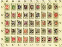  ?? Photo submitted by Walter Kerber ?? Ukraine has depicted Easter eggs on stamps on five occasions, the first time in 1993 not long after the nation’s independen­ce.