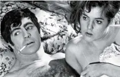  ??  ?? Stars: Alan Bates and Lynn Redgrave in the film of Georgy Girl