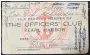  ??  ?? Berks MIlitary History Museum exhibits artifacts from the late Capt. Dan Schroeder, who was at Pearl Harbor on Dec. 7, 1941. Schroeder’s Pearl Harbor Officers’ Club card dated 11/25/41.