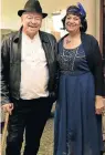  ?? Picture: EUGENE COETZEE ?? GOING OUT IN STYLE: Stephen Kemp and De Vos teacher Julia will be retiring after 41 years. With her is her husband Stephen