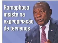  ?? DR ?? Projecto do líder sul-africano foi travado no Parlamento