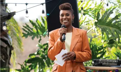  ??  ?? All dressed up and ready to go ... Issa Rae in Insecure. Photograph: Merie Weismiller Wallace/HBO