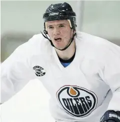  ?? Edmonton Journal/file ?? Alexei Mikhnov, first round, 17th overall, in 2000.