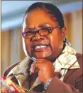  ??  ?? Dr Mujuru