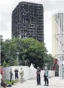  ??  ?? Grenfell Tower in west London.