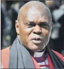  ??  ?? JOHN SENTAMU: ‘People who hold different political views are not our enemies.’