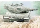  ?? FOTO: DPA ?? Ein deutscher Leopard-Panzer bei Übungen in Polen.