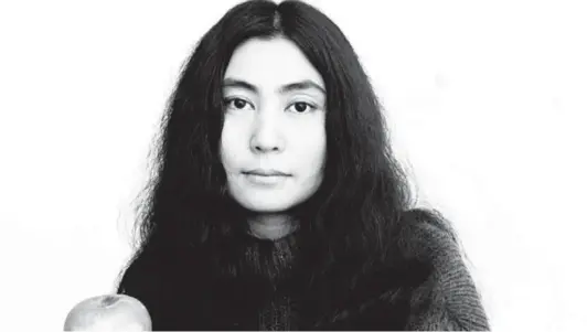  ?? ?? ► La muestra sobre la artista japonesa Yoko Ono (91) estará disponible hasta septiembre en el Tate Modern de Londres.