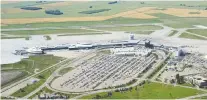  ?? SUPPLIED PHOTO ?? A 627-acre solar farm is proposed for Edmonton Internatio­nal Airport. The project needs local, provincial and federal approval.