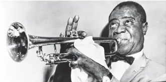  ?? ?? Louis Armstrong held a concert in Halifax at the Queen Elizabeth Auditorium on Oct 25, 1951.