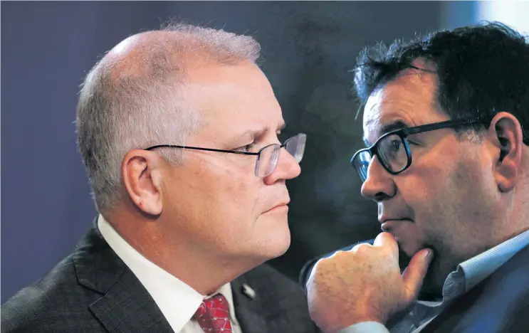  ??  ?? Scott Morrison’s Australian Budget spent up large — don’t expect the same from Grant Robertson.